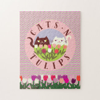 Niedliche Funny Cats Puzzle