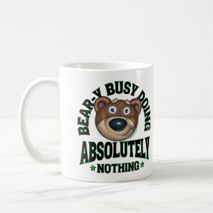 Niedliche Funny Cudly Cartoon Bear Coffee Tasse