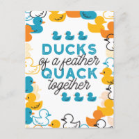 Niedliche Funny Ducks Zitat