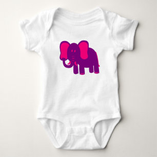 Niedliche Funny Elephant Baby Strampler