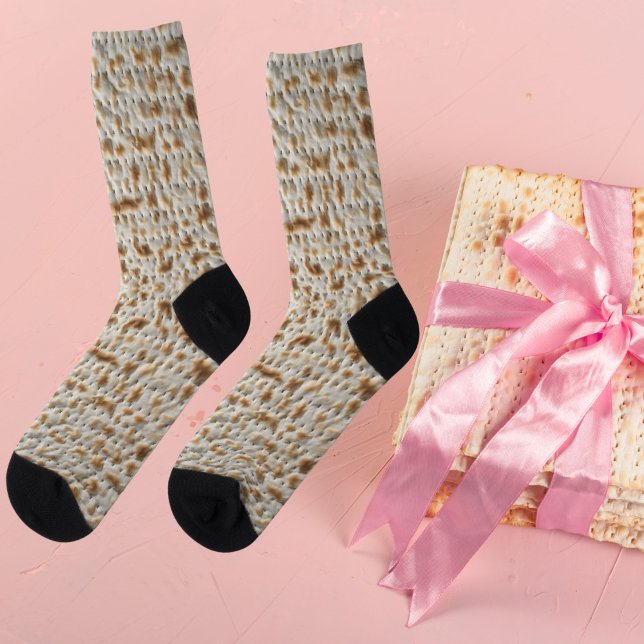 Niedliche Funny Matzah Pessach Socken (Von Creator hochgeladen)