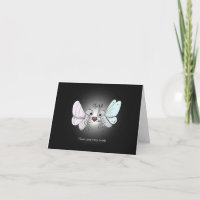 Niedliche Funny Moth Whimsical Gothic Liebe Jahres