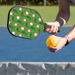 Niedliche Funny Pickles Puff Cool einzigartig Mode Pickleball Schläger