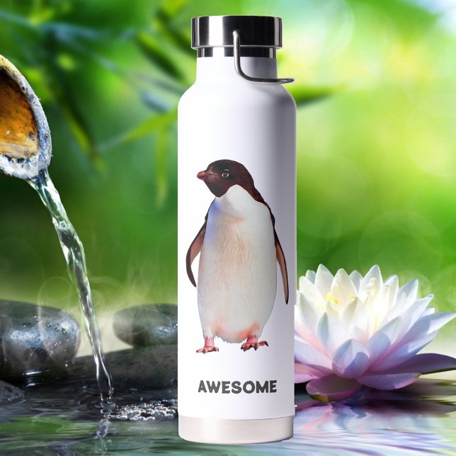 Niedliche Funny Pinguin Wasserflasche Trinkflasche (Von Creator hochgeladen)