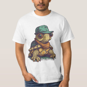 Niedliche Funny Turtle Adorable Animal Graphic T-Shirt