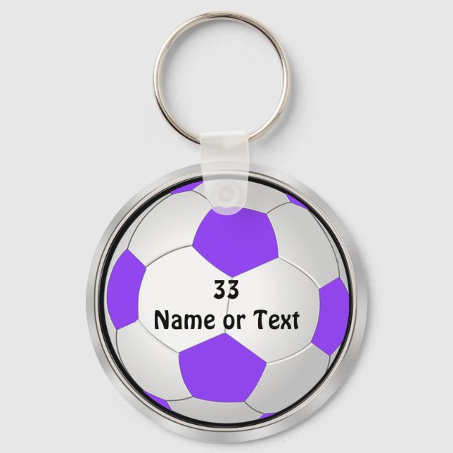 Niedliche Fußball-Gastgeschenke für Mädchen, Schlü Schlüsselanhänger (Vorderseite)