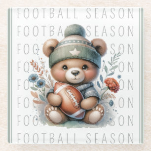 Niedliche Fußball Glasuntersetzer