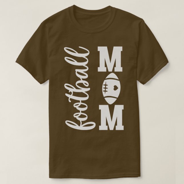 Niedliche Fußball-Mama T-Shirt (Design vorne)