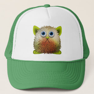 Niedliche Fuzzy Cartoon Art for All Truckerkappe