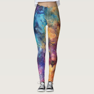 Niedliche Galaxie Leggings