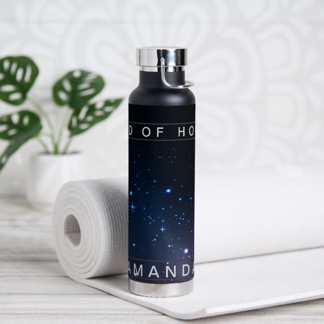 Niedliche Galaxy-Thema Hochzeitsnacht Himmel Trauz Trinkflasche (Yoga)
