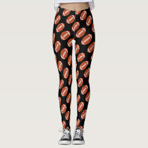 Niedliche-Game-Day-Leggings für Frauenfußball