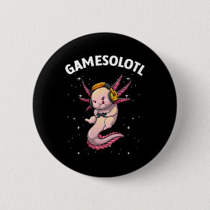 Niedliche Gaming-Kunst für Damen und Herren Kinder Button