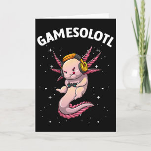 Niedliche Gaming-Kunst für Damen und Herren Kinder Karte