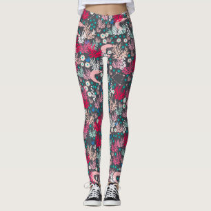 Niedliche Garnelen-Leggings Leggings