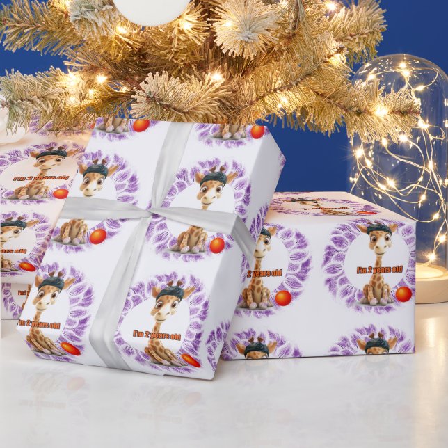 Niedliche Geburtstag für Jungen Geschenkpapier (Feiertage)