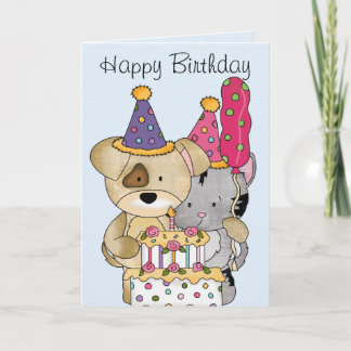 Niedliche Geburtstag Karte