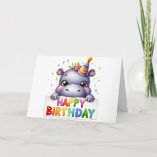 Niedliche Geburtstag-Karte Karte