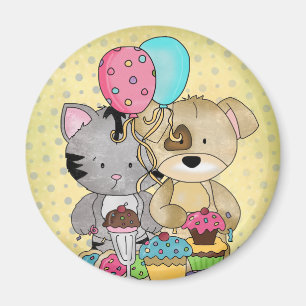 Niedliche Geburtstag Magnet