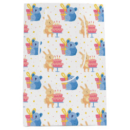 Niedliche Geburtstag Mittlere Geschenktüte