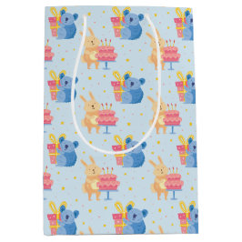 Niedliche Geburtstag Mittlere Geschenktüte