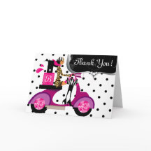 Niedliche Geburtstag Party Nail Polnischer Scooter