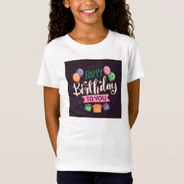 "Niedliche Geburtstag T - Shirt für Kinder - Feier