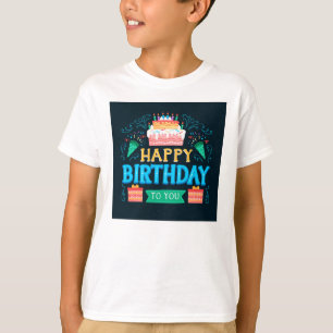 "Niedliche Geburtstag T - Shirt für Kinder - Feier