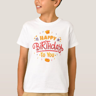 "Niedliche Geburtstag T - Shirt für Kinder - Feier
