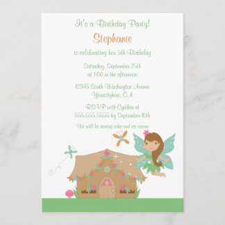 Niedliche Geburtstagsfeier Einladung