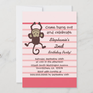 Niedliche Geburtstagsfeier Einladung