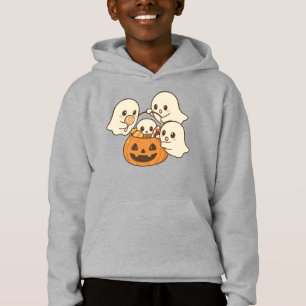 Niedliche Geister in Pumpkin Hoodie