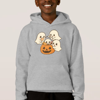 Niedliche Geister in Pumpkin Hoodie