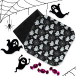 Niedliche Geister | Spinnen | Spider Webs Hallowee Pappteller<br><div class="desc">Niedliche Geister,  Spinnen und Spinnennetze auf schwarzem Hintergrund Halloween-Muster.</div>