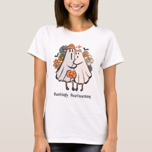 Niedliche Geisterheiß Halloween-Tasse T-Shirt