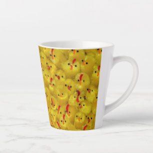 Niedliche Gelbe Babychicks Latte Tasse
