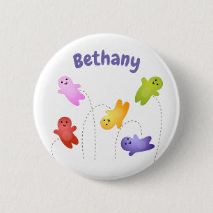 Niedliche Gelee Babys Süßigkeiten Bonbons Cartoon Button