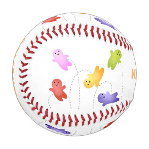 Niedliche Gelee Babys Süßigkeiten Süßigkeiten Cart Baseball