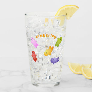 Niedliche Gelee Babys Süßigkeiten Süßigkeiten Cart Glas