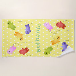 Niedliche Gelee Babys Süßigkeiten Süßigkeiten Cart Strandtuch