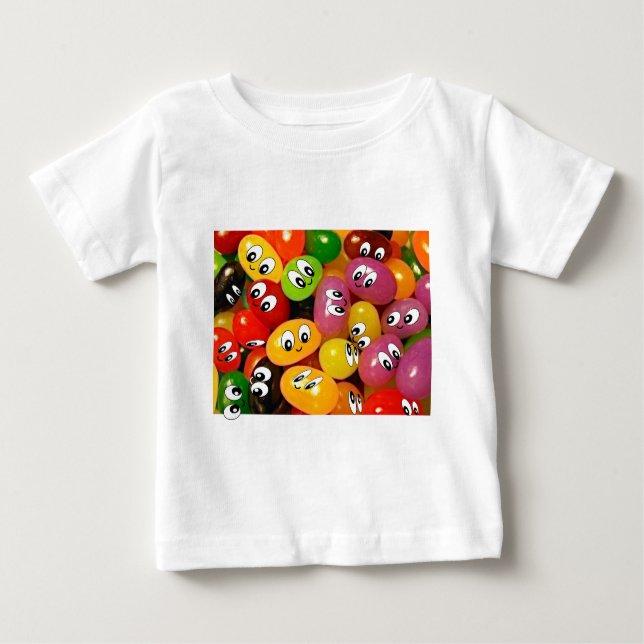 Niedliche Gelee-Bohne Baby T-shirt (Vorderseite)
