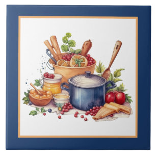 Niedliche, gemütliche Zuhause-Küche Fliese