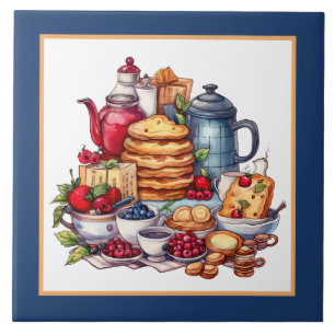 Niedliche, gemütliche Zuhause-Küche Fliese