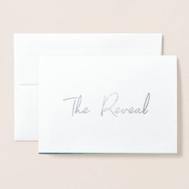 Niedliche Gender Reveal Karte