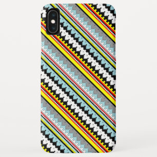 Niedliche geometrische Streifen Case-Mate iPhone Hülle