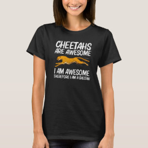 Niedliche Geparden für Männer Afrikanische Safari T-Shirt