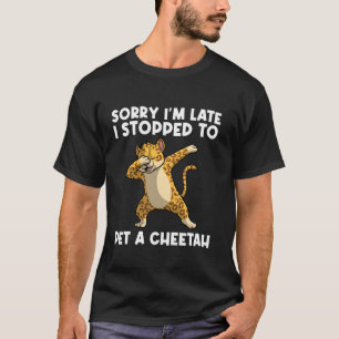 Niedliche Geparden für Männer Frauen Katzenkäse T-Shirt