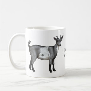 Niedliche Gepunktete Ziege Kaffeetasse