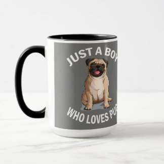 Niedliche Geschenke für Hundefreunde mit Mops Tasse