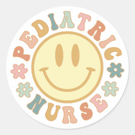 Niedliche Geschenke für Kinder | Peds Nursing Runder Aufkleber